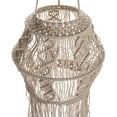 thumbnail image 2 of Truu Design Hand Crafted Macrame Hanging Lamp Shade, 2 of 3