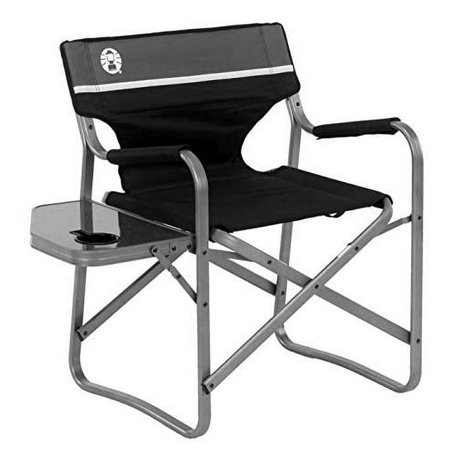 Silla de campamento Coleman plegable Beach con mesa auxiliar de aluminio