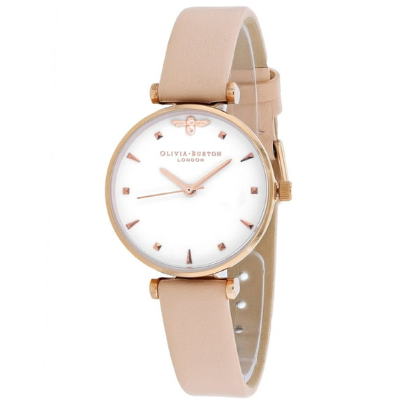 Olivia Burton Women's White Dial Watch - OB16AM95