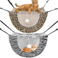 thumbnail image 1 of Cama Hamaca Colgante para Gatos Tipo Unidad 2 Piezas Doble Capa, 1 of 7