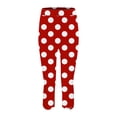 thumbnail image 7 of Womens Capris, Audhol Women's Fashion Spring Summer Casual 7/8 Length Legging Capri Leggings for Women Red M, 7 of 7
