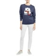 thumbnail image 2 of EV1 from Ellen Degeneres "Chilled" Long Sleeve Crewneck Fleece Top Women's, 2 of 4