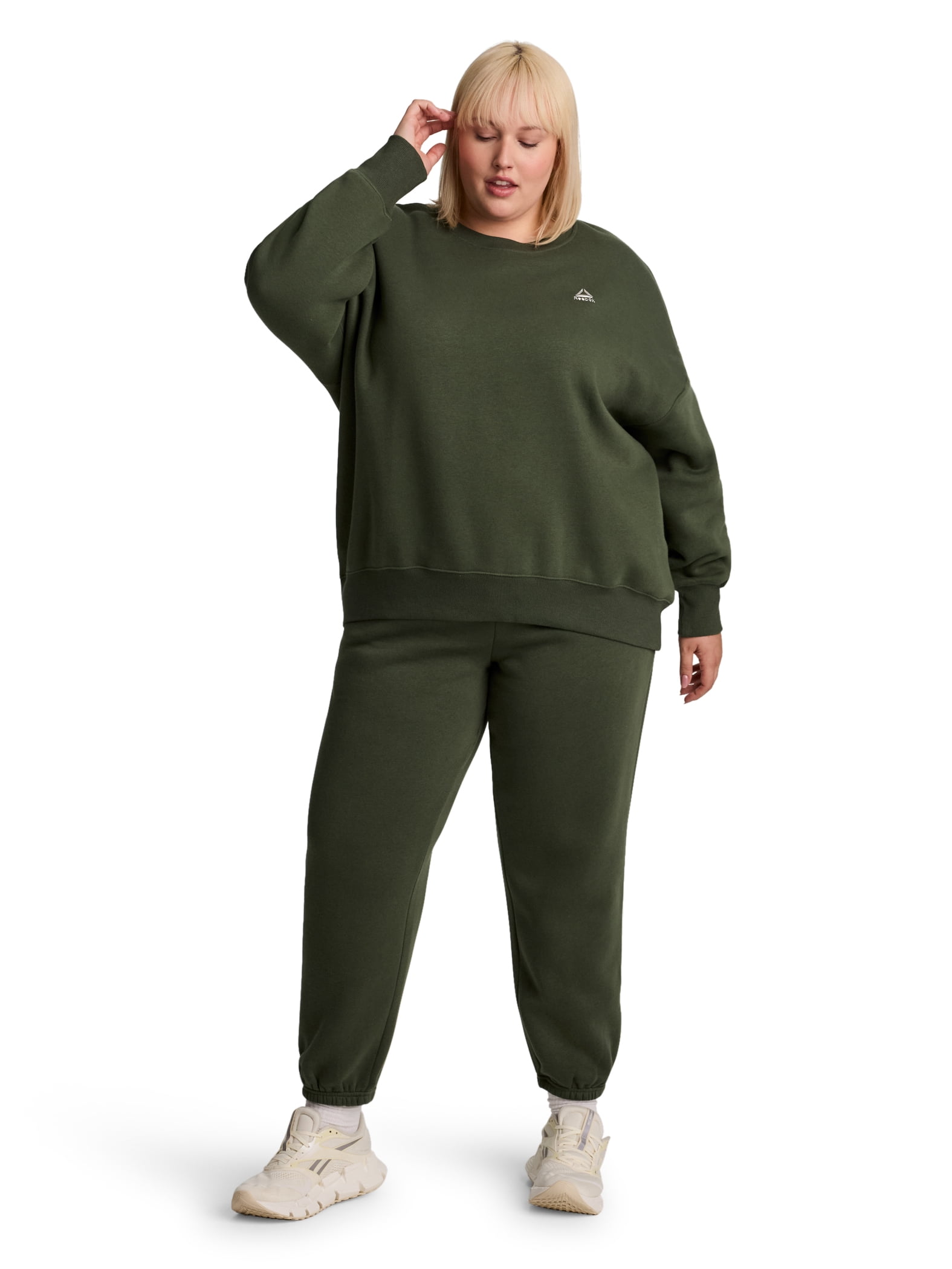 Reebok Women's Game Day Fleece Cinched Hem Jogger, Sizes: XS-4X