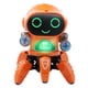 thumbnail image 2 of Smart Electric 6 Claw Robot Singing Dance Light Kid Educación Juguete (Naranja) Ehuebsd libre de BPA, 2 of 7