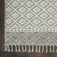 thumbnail image 4 of Nourison Elwood Modern Moroccan Ivory/Slate 9' x 12'2" Area Rug, (9' x 12'), 4 of 8
