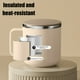 thumbnail image 5 of Taza Térmica De Acero Inoxidable, Taza De Café Con Aislamiento Al Vacío, Vaso De Viaje De Doble Pared, Acero Inoxidable 304, Capacidad De 283 Ml, Color Negro,Vsgery, 5 of 8