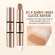 thumbnail image 5 of Fiudx Lápiz de Contorno, Iluminador de Doble Cabezal, Aplicador de Sombras Mate, Herramienta para Esculpir y Difuminar, de Uso Diario, Imprescindible para El Maquillaje Diario, Práctico Tamaño de Via, 5 of 6