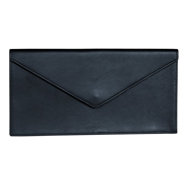 Royce Leather Legal Document Envelope Black