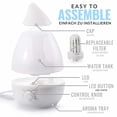 thumbnail image 5 of Waterdrop 2.4 Liter Ultrasonic Humidifier Cool Mist With Filter For Babies, Children, All Night Long, Quiet, Automatic Switch-Off, Long-Lasting, 7-Color Led Lights (Up To 35m²), 5 of 5