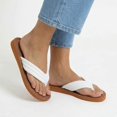thumbnail image 5 of Jamicy Women's Flip Flops Lightweight Comfort Sandals Non-Slip Foam Sole, Beach Pool Casual Thong Shoes Comfortable Slippers for Summer Outings, 5 of 6