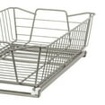 thumbnail image 3 of ClosetMaid 11 Inch Wide Kitchen Single Tier Cabinet Pull Out Basket, Nickel, 3 of 9