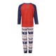 thumbnail image 5 of Conjunto de pijamas familiares a juego de Navidad Fiomva con estampado de dinosaurios de dibujos animados, ropa de dormir para el hogar, pijamas para adultos y niños, 5 of 8