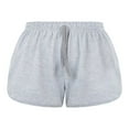 thumbnail image 3 of MesaSe Women Athletic Yoga Shorts Solid Color Workout Gym Shorts Tummy Control Running Drawstring Shorts, 3 of 4