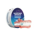 thumbnail image 1 of Kit de dentaduras postizas de silicona Juego completo de dentaduras postizas Corrección dental, 1 of 6