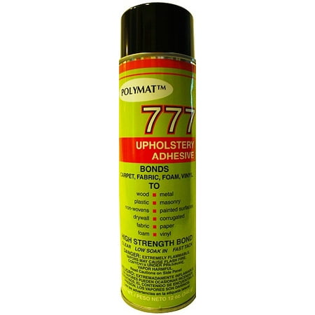 Polymat 777 Spray Glue Adhesive great for