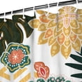 thumbnail image 4 of Waterproof Boho Style Vintage Shower Curtain 72x84 Inch Boho Style Polyester Unique Shower Curtain for Bathroom Hotel Home Decor with 12 Plastic Hooks, 4 of 5