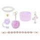 thumbnail image 3 of Juego de accesorios para tazas, bonitos llaveros con dijes para billetera, coche, bolso. Púrpura, 3 of 9