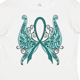 thumbnail image 4 of Inktastic Ovarian Cancer Awareness with Butterfly Ribbon Words Boys or Girls Toddler T-Shirt, 4 of 5
