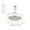 Gray, variant on LED Ceiling Fan Light Bulb, 2 In 1 Adjustable Fan Lamp, Rotatable Screw-In Fan Light for Bedroom, Garage, Quiet Operation, E27 Base