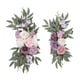 thumbnail image 1 of 2 piezas de flores de seda artificiales, botín de flores, puerta rústica, fondo Floral creativo, corona de arco de boda para boda de granja Púrpura, 1 of 8