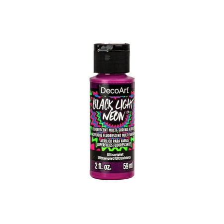 UPC: 0766218118042 | BLN06-30 DECOART BLACK LIGHT NEON PAINT 2OZ ULTRAVIOLET