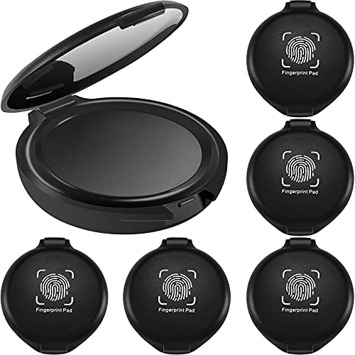 Fingerprint Ink Pads Thumbprint Ink Pads Black Ink Pad Stamp Pad for