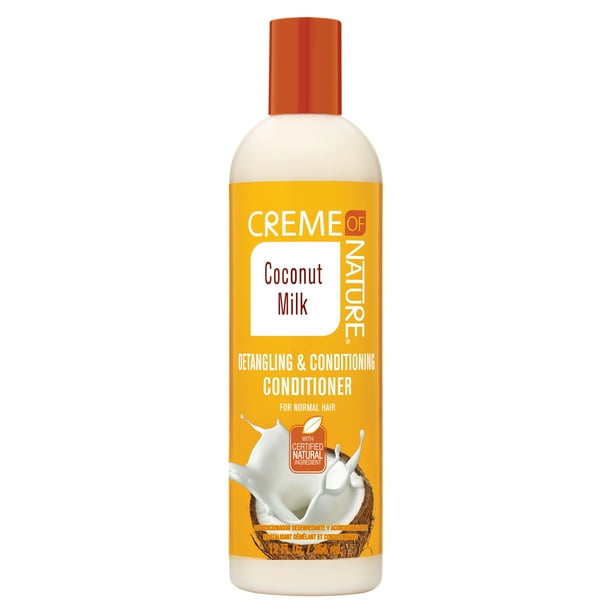 Creme of Nature Detangling & Conditioning Conditioner with Coconut Milk 12  oz 
