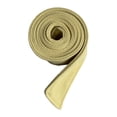 thumbnail image 2 of Cinturón De Abrigo De Lana Sintética Para Mujer, Cinturón De Gabardina Lo Suficientemente Largo, Amarillo, 2 of 8