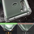 thumbnail image 3 of Carcasa Movil HTC U20 5G Transparente Transparente Esquinas Reforzadas TPU Levamdar CZDZ-ZH19, 3 of 5