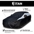 thumbnail image 5 of Lightweight Poly 210T Car Cover for Large Sedans 515-538 cm. Waterproof, UV Protection, Scratch Resistant, Driver-Side Zippered Opening, 5 of 5