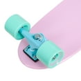 thumbnail image 3 of Cal 7 Fishtail Deck 22-inch Mini Cruiser Skateboard (Pansy), 3 of 8