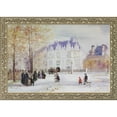thumbnail image 2 of La Pastiche Jean Francois Raffaelli 'The Fletcher Mansion, New York City' Hand Painted Framed Canvas Art, 2 of 5