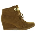 thumbnail image 2 of Forever Link Womens Peggy-53 Wedge Fashion Sneakers, 2 of 4