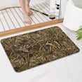 thumbnail image 4 of Grassland Camo Brown Plants Pattern Bathroom Rugs Mat,Non Slip Microfiber Bathroom Rug,Rubber Backing,Soft Bathroom Mats for Bathroom Floor,Tub and Shower,17x27in(43x68cm), 4 of 5