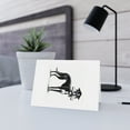 thumbnail image 6 of DistinctInk Greeting Card / Note Card - Greyhound Graduation - PACK of 100, 6 of 7