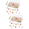thumbnail image 3 of unbranded 30 Pcs  Replaceable Push Pin Multi-function Thumbtacks Ice Cream Shape Thumb Tacks Map Supply, 3 of 8