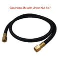 thumbnail image 2 of yeacher 2M MIG/MAG Air Hose with 1/4" Threaded Nuts, 6.3mm ID, 20 Bar Pressure, -30°C Cold Resistant, 2 of 6