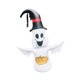 thumbnail image 5 of Fantasma inflable de Halloween de 47 pulgadas, decoración de jardín, ligero, impermeable, para porche, césped, bonito adorno de césped con luces, 5 of 10