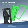 thumbnail image 3 of Case for Samsung Galaxy Tab S10 FE/S9 FE 5G 10.9"/S9/S8/S7 11 inch Multiple Protection Shockproof Contrast Color Cover With Stand and Pen Holder, 3 of 9