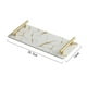 thumbnail image 3 of Bandeja organizadora multiusos para collares y pulseras, ideal para dormitorio y baño. Rectángulo blanco, 3 of 9