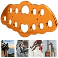 thumbnail image 1 of 55KN Climbing Rigging Plate, 25x11.7cm Climbing Rigging Plate, 382g Aluminium Alloy for Aerial Work Fast Descent Mountaineering Rock Climbing, 1 of 8