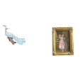 thumbnail image 1 of Escultura De Resina De Pavo Real, Figura Decorativa Para Jardín, Artesanía, Estatua, Adorno Para El Hogar, Patio, Marco De Fotos, Soporte Para Tarjetas, Póster, Marco De Fotos Con Frente De, 1 of 8