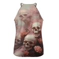 thumbnail image 4 of 0bgzyagj Women's Vest with Round Holes Loose Casual Summer Top Round Neck Sleeveless, 4 of 6