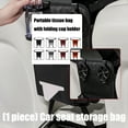 thumbnail image 4 of Luxurious Leather Car Seat Organizers Optimized For Gaps Small Items Storage Holds Phones Wallets And Small Items, 4 of 9