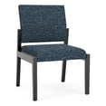thumbnail image 1 of Pemberly Row Chaise d'Appoint Sans Accoudoirs pour Réception, Cadre en Bois, Bleu, 1 of 5