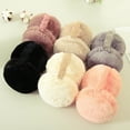 thumbnail image 3 of Foldable Earmuffs Ear Warmers Unisex Winter Warm Ear Covers (White), 3 of 4