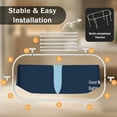 thumbnail image 4 of RICHYOUNG 55"Large Foldable Bathtub for Adult Kids, Portable Family Bath Tub for Ice Hot Bath(Blue), 4 of 11