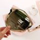 thumbnail image 5 of Bolsa de maquillaje grande impermeable con múltiples compartimentos y portabrochas, organizador de cosméticos resistente a derrames para viajes, uso profesional y diario. Aestivo | Rosa |, 5 of 7