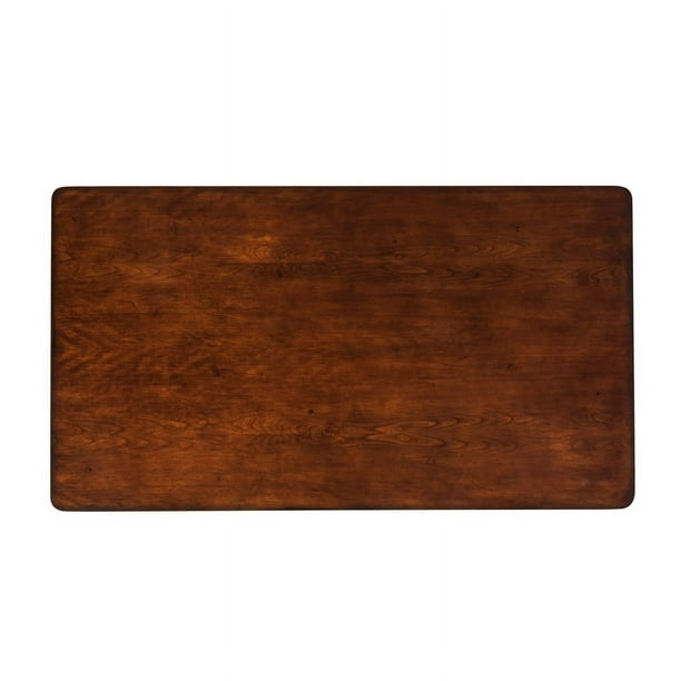 Brookview Traditional styled Wood Writing Desk in Cherry Finish