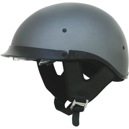 AFX FX-200 Solid Half Helmet Frost Gray